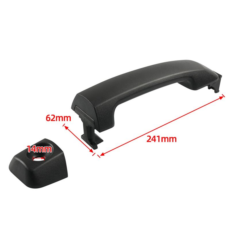 Car Exterior Door Handle Set- 4 Pieces For Toyota 2007 To 2018(69210-0C010, 69217-0C010, 692100C010, 692170C010)