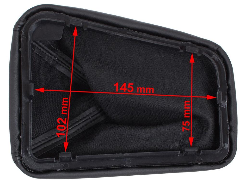 Mercedes Sprinter 00-06 Schaltmanschette SCHWARZ + Rahmen