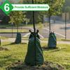 A27F-Tree Watering Bag-2 Pack 20 Gallon-Zipper Closure Automatic Irrigation System For Plants Trees Release