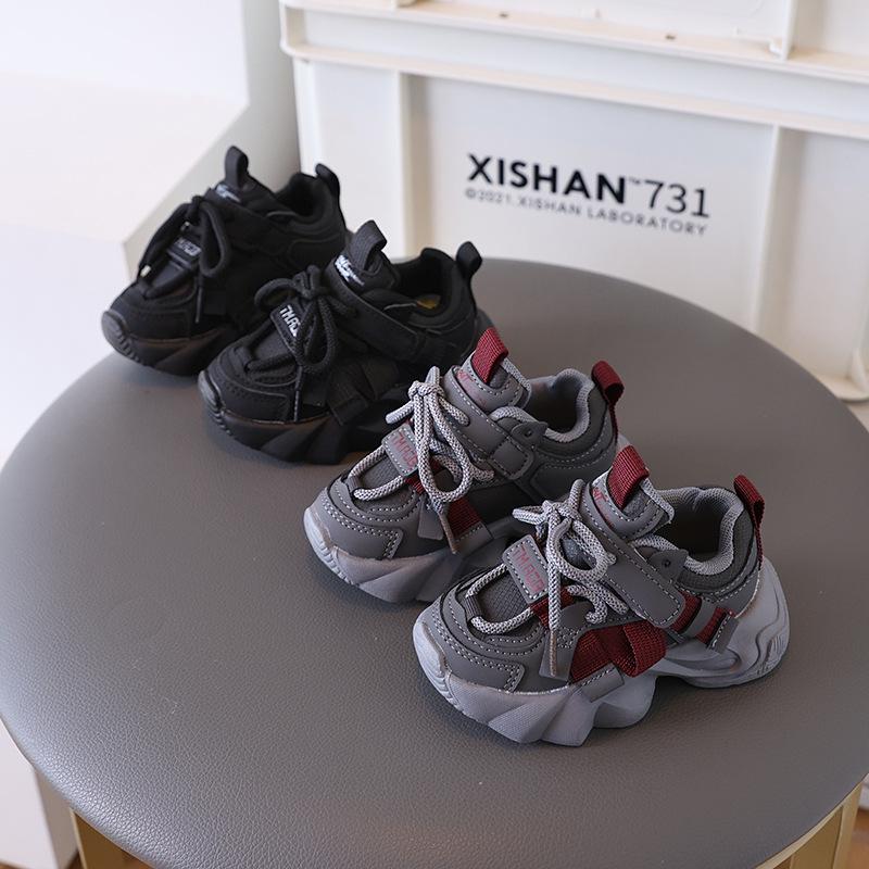 2025 Spring/Autumn Kids' Soft Sole Sports Shoes: Comfortable Casual Running Shoes for Boys and Girls