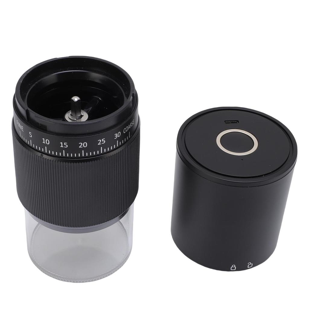 Elektrische Kaffeemühle Automatisch Wiederaufladbar Leise Tragbare Kaffeemahlmaschine mit