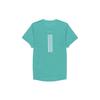 adidas T Shirts Men's Green Crew Neck Moderate Straight Fit HF4205