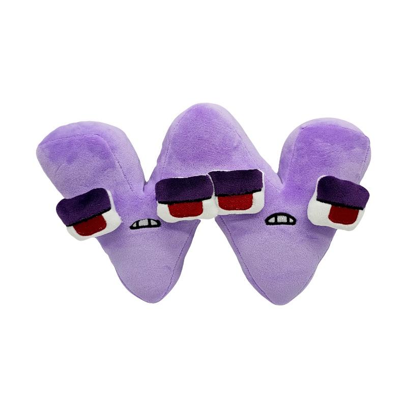 Alphabet Lore But Are Plush Toy Stuffed Animal Plushie Doll Toys Gift for Kids Children (F) Alphabets Alphabet Lore Stuffed Doll PreschoolEducational