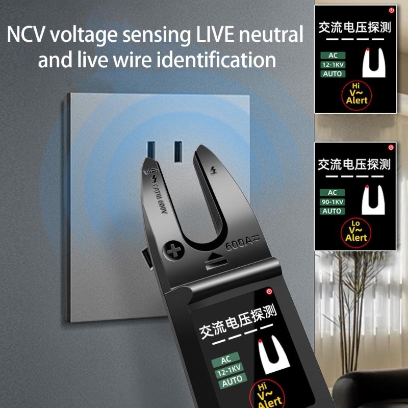 Electrical Digital Clamp Tester for Current Voltage Capacitance Resistance Measurement Capacitance Resistance Multimeter