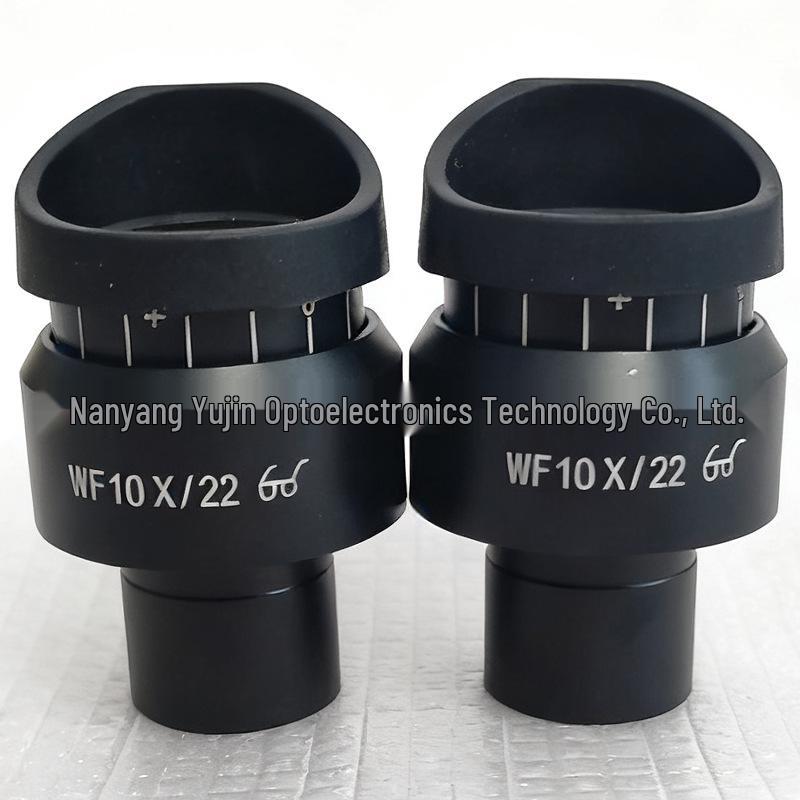 Biological Microscope with WF10X High Eyepoint Wide-Angle Eyepiece, 22MM FoV, 23.2MM Interface, Field of View Adjustable.