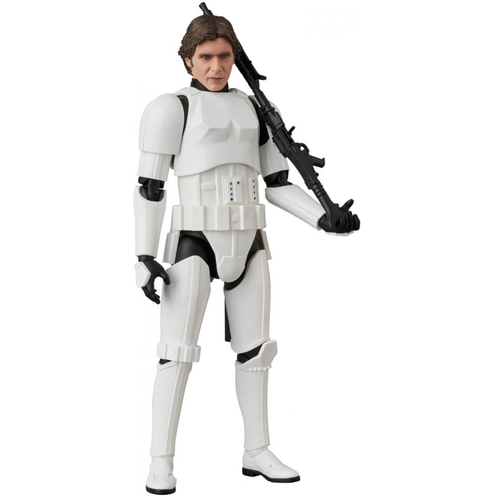 Star Wars Mafex Han Solo Tm   Stormtrooper Disguise 