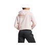 adidas Einfarbige Logo-Print Zip-Up Kapuzen-Kurzjacke Damenjacken Sandrosa IX5067