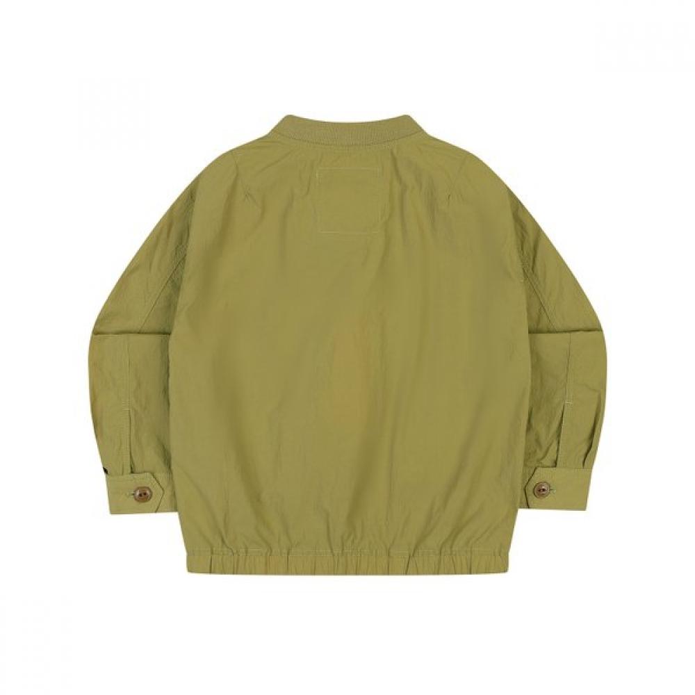 KANGOL KIDS Lightweight Pocket Detail Jumper Sa 0108 Khaki