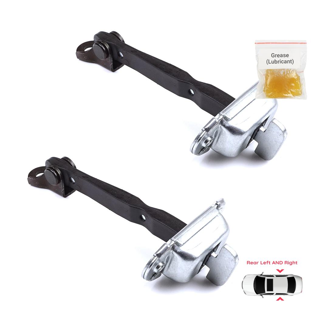 BDP1355-1 2 Pieces Rear Door Hinge Brake Stop Check Strap Limiter for Toyota Hilux MK7 N1 N2 N3 Fortuner MK1 N5 N6 2004-2015 686300K011