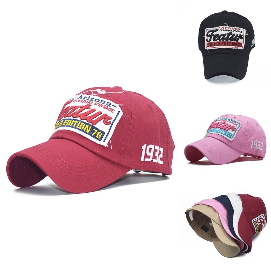 Cappellino da baseball in cotone lavato premium con lettere ricamate 3D