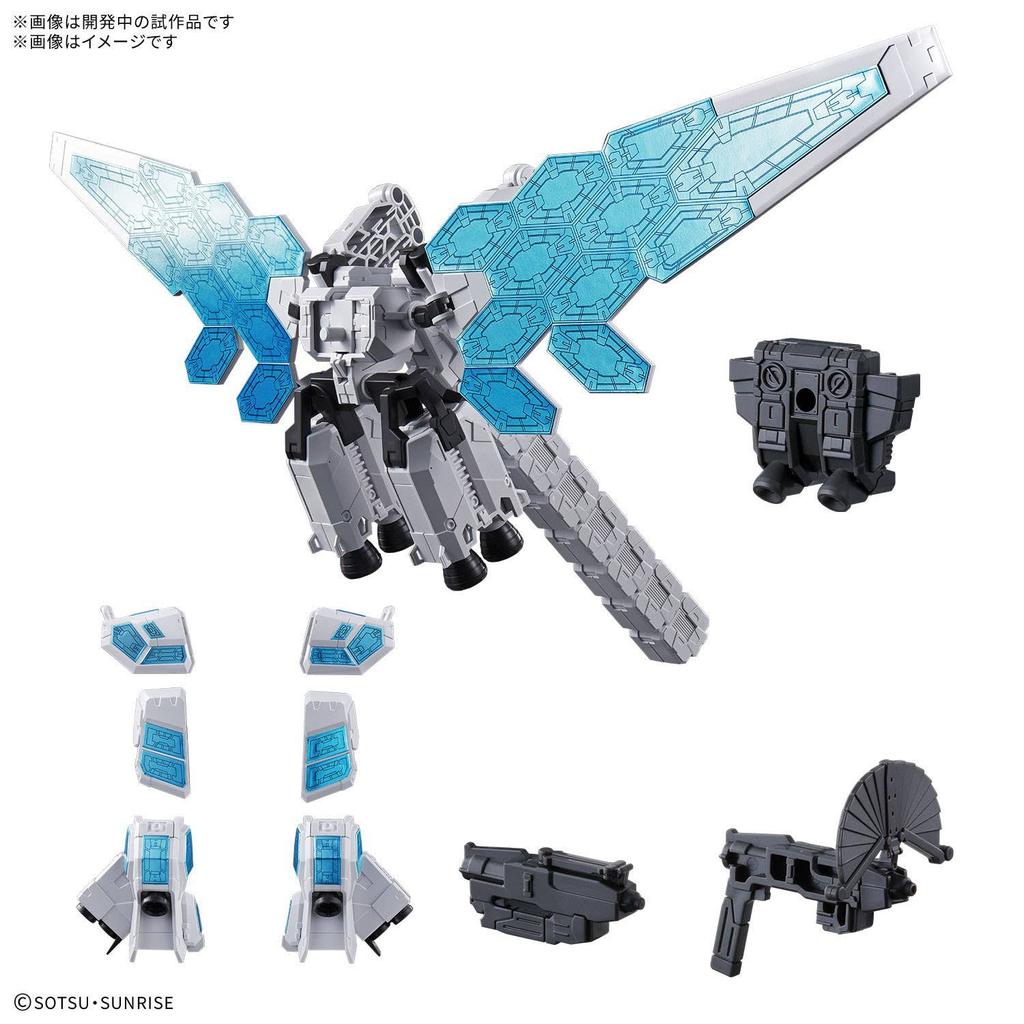 Gundam 1 144 Expo2025 Entry GradE Rx 78f00 E Gundam Optional Parts sEt  Ex 001 Glass fEathEr 