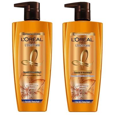L'Oréal Essential Oil Nourishing Anti-Dandruff Shampoo Twin Pack