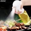 500ml Black Kitchen Oil Bottle Cooking Oil Spray 200ml Pneumatic Spray Bottle Fitness Barbecue Spray Oil Dispenser for Barbecue