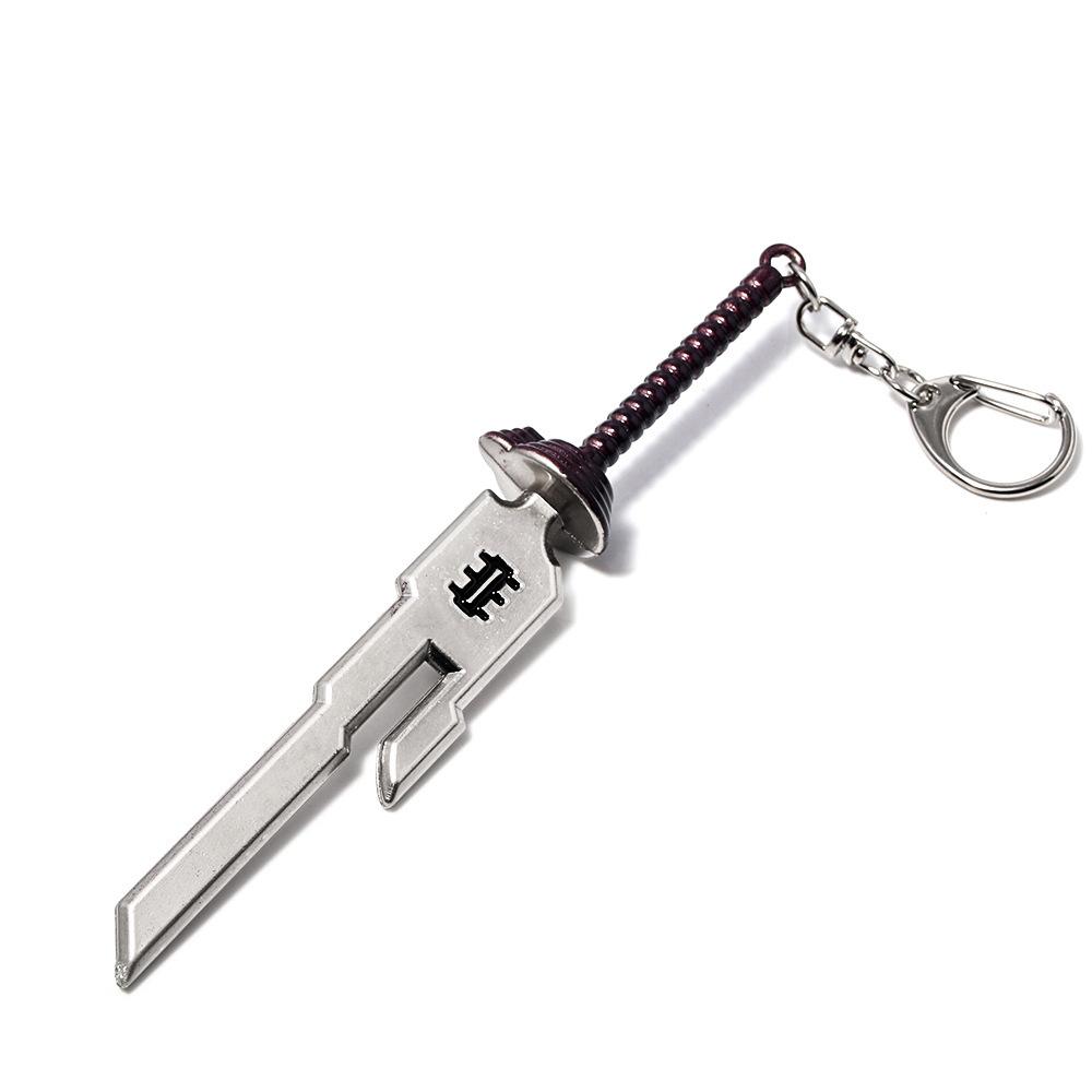 Jujutsu Kaisen Fushiguro Megumi Tien Schaduwen Vloektechniek Sleutelhanger Anime Accessoire Omgekeerd Vloekwapen Model Hanger OPP