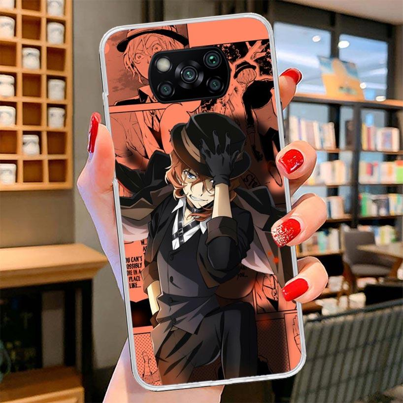 Bungo Stray Dogs Manga Cover Phone Case For Xiaomi Poco F7 Ultra X7 X6 X5 Pro M7 Redmi 15C 15 13C 13 12C 12 10C 10 9A 9C 9T 9 Sh