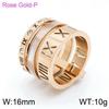 Stylish Roman Letter Multi-Ring Jewelry In European and American Design