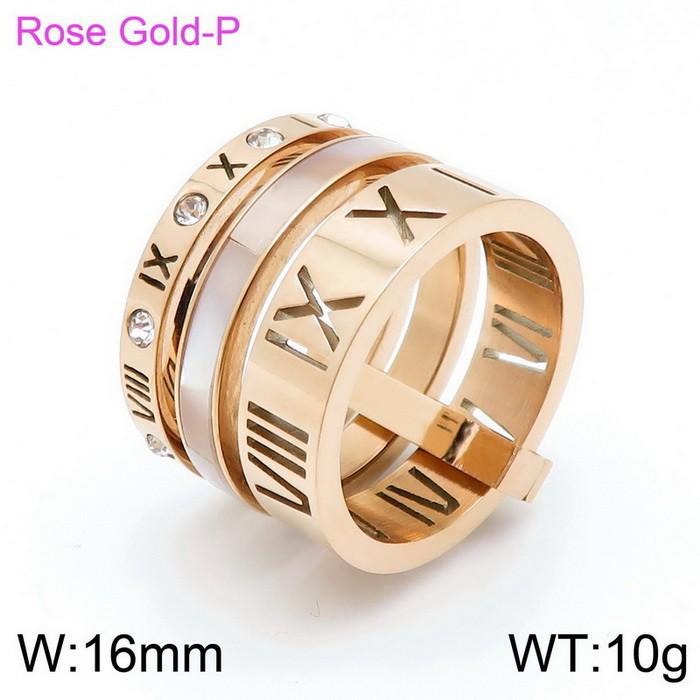Stylish Roman Letter Multi-Ring Jewelry In European and American Design