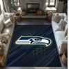 Tappeto in Velluto Cristallo Seattle Seahawks Morbido Anti?Tappetino Antiscivolo Comodo per Casa Soggiorno Camera da Letto Tappeto Decorativo