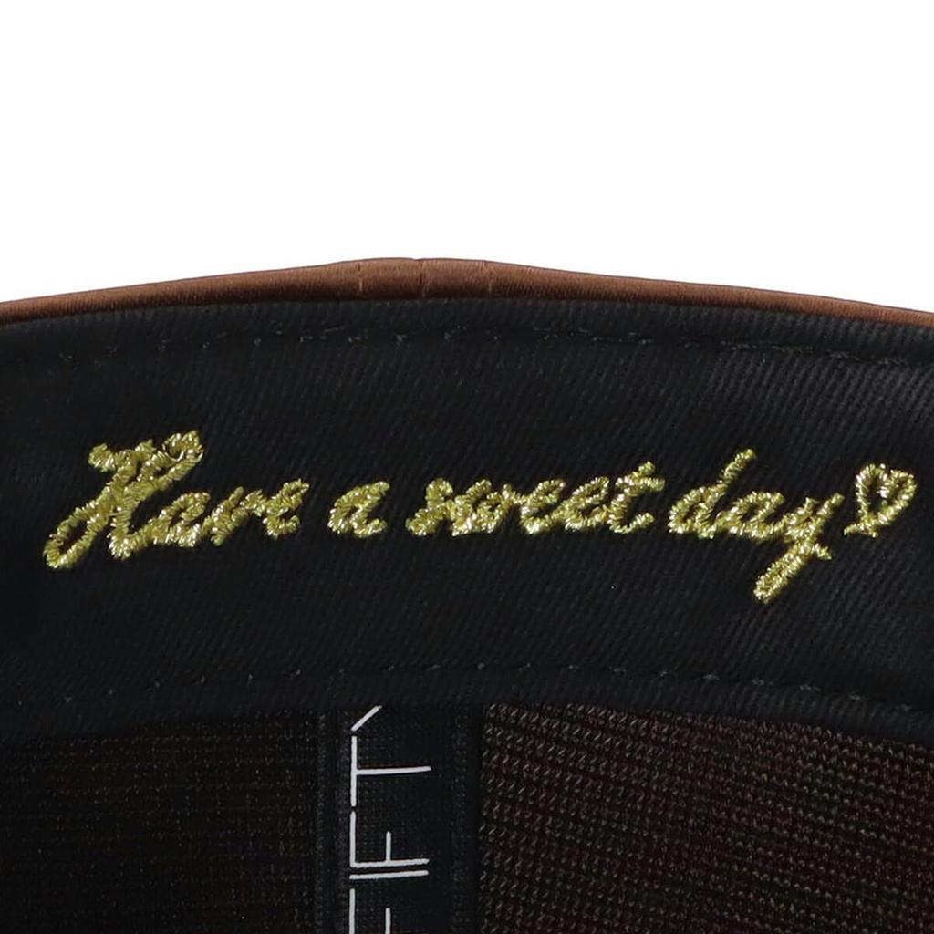 New Era 59FIFTY Day MLB Size 7 5950 VD SATIN NE BRN DBRN Valentine's Cap, Brown/Dark Brown, 1/4,