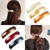 Fermaglio per Capelli Stiloso Oversize Trendy Clip Laterale Coda di Cavallo Dolce Semplice Trendy Dolce Realistico Foto Props