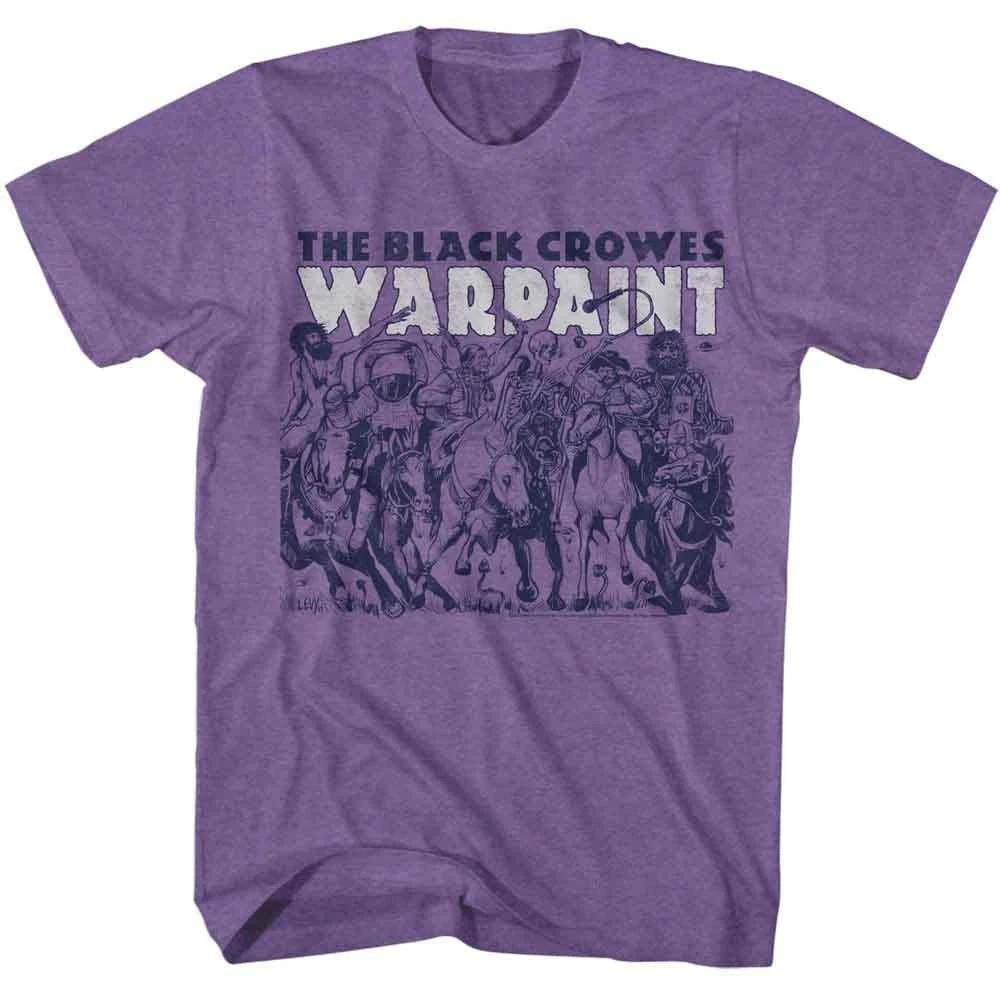 Музыкальная футболка The Black Crowes Warpaint Пурпурный Хизер 110