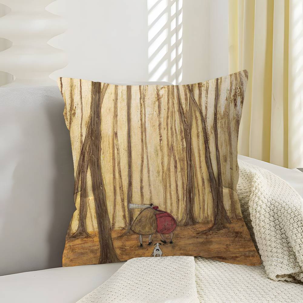 Sam TToft Cushion Cover Decorative Pillow Sofa Home Decor Case Pillow Cases