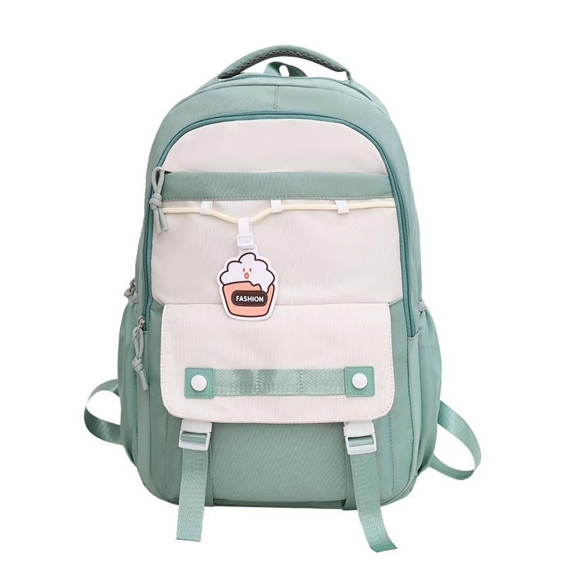 

Fashionable And Versatile Travel Backpack Breathable Design For Students Daily зелений