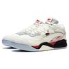 Li Ning LN BBS Fleece Komfort Stoßdämpfung Abriebfest Rutschfest Warm Mid-Top Sportliche Freizeitschuhe Herren Sneaker Weiß Grau AGCS319-2