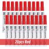 1/20pcs Erasable Whiteboard Marker Pen Blackboard Marker Teaching Chalk for Glass Ceramics Office School Art Marker Stationery