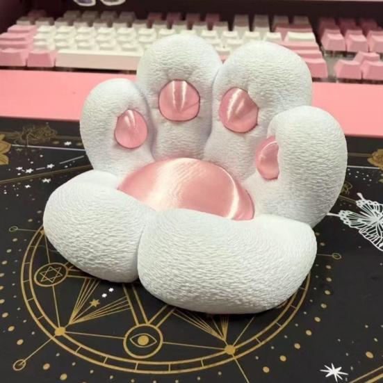 Cat Paw 3D Printed Phone Stand Desktop Holder for Cell Phone Tablet Foldable Portable Phone Mount for Office Home Travel