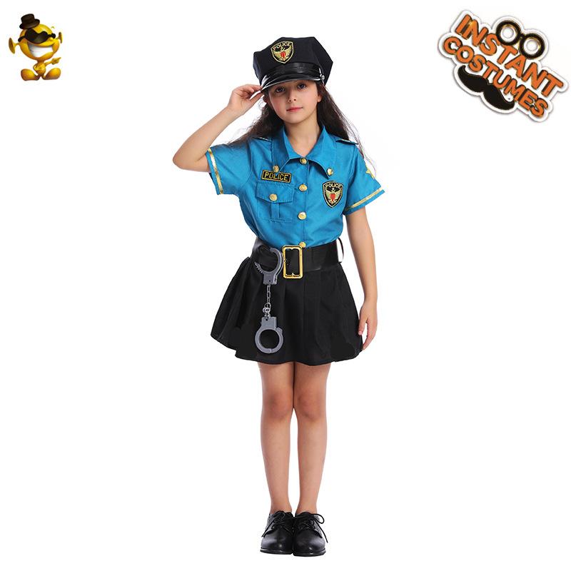 Детский костюм-униформа, Костюмы для маскарадной вечеринки, Детская одежда в стиле униформы, Костюмы для выступлений, Распространение S (4-6 years old, 104-116cm)