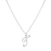 Elegant 26-Letter Uppercase Pendant Necklace: Simple and Fashionable European-American Clavicle Chain with Niche Design