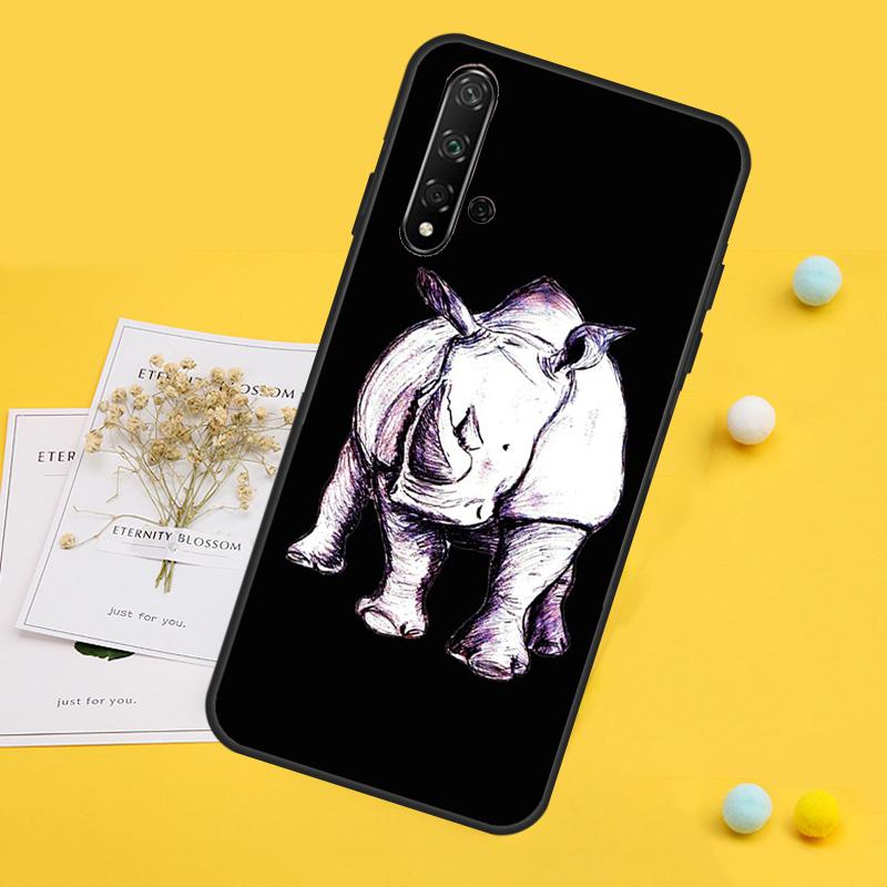 Rough Rhinoceros Rhino Beast For Huawei Nova Y70 Y90 Y60 Y72 Y61 Y91 12s 12i 11i 7i 8i 9 10 SE P60 Pro P30 P40 Lite Case