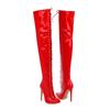 Sexy Women Boots Platform High Heel Thigh Boots Slip On Pointed Toe Lady Shoes