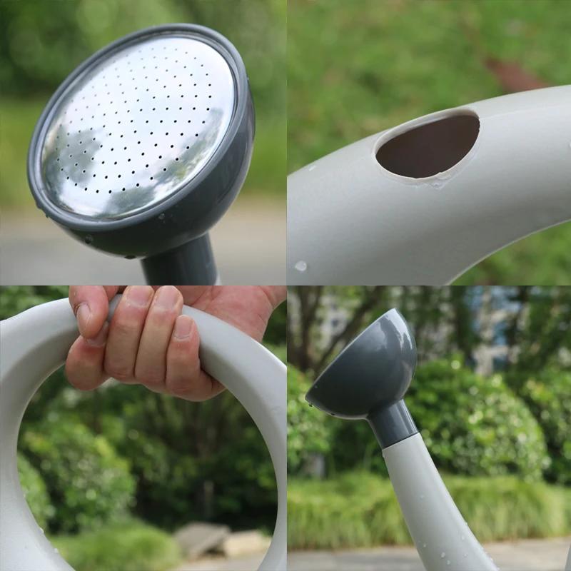 4L Velkokapacitní konvička na zalévání ve tvaru šneka Zahradní nářadí Kreativní osobnost Plastový květináč Domácí zahradní kropička Konvička Zelené rostliny