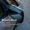 Shade Protector PVC Rain Cover Sun Visor Rearview Mirror Protector Car Rearview Mirror Eyebrow