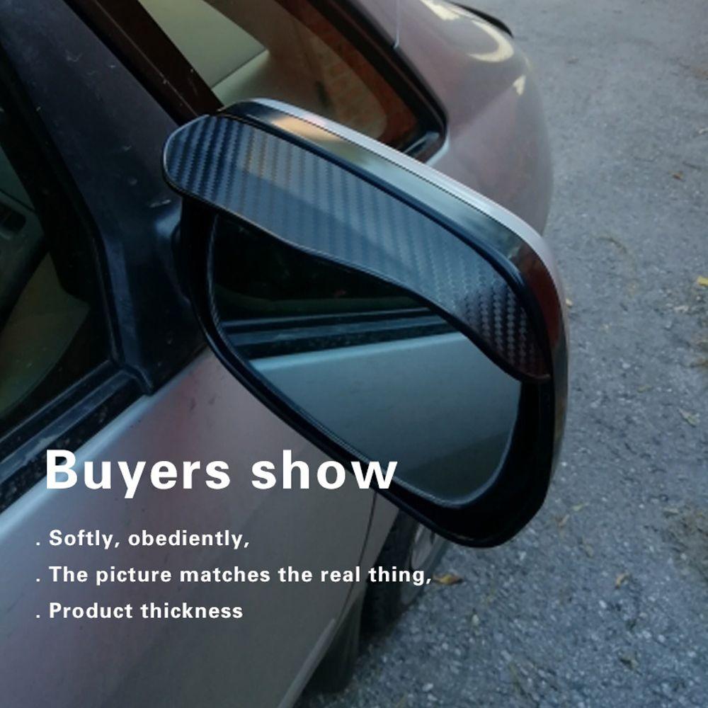 Accessories PVC Car Rearview Mirror Eyebrow Rain Cover Rearview Mirror Protector Sun Visor