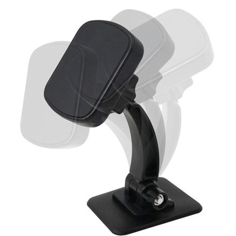 Adjustable 180 Degree Car Phone Holder Phone Stand with Sticky  Adhesive & 17mm Magnetic  Joint for Secure Grip