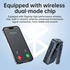 4 In 1 Bluetooth 5.4 Audio Receiver Transmitter 3.5MM AUX TF Card Stereo Music Mic Wireless Adapter With LED Display For Car TV