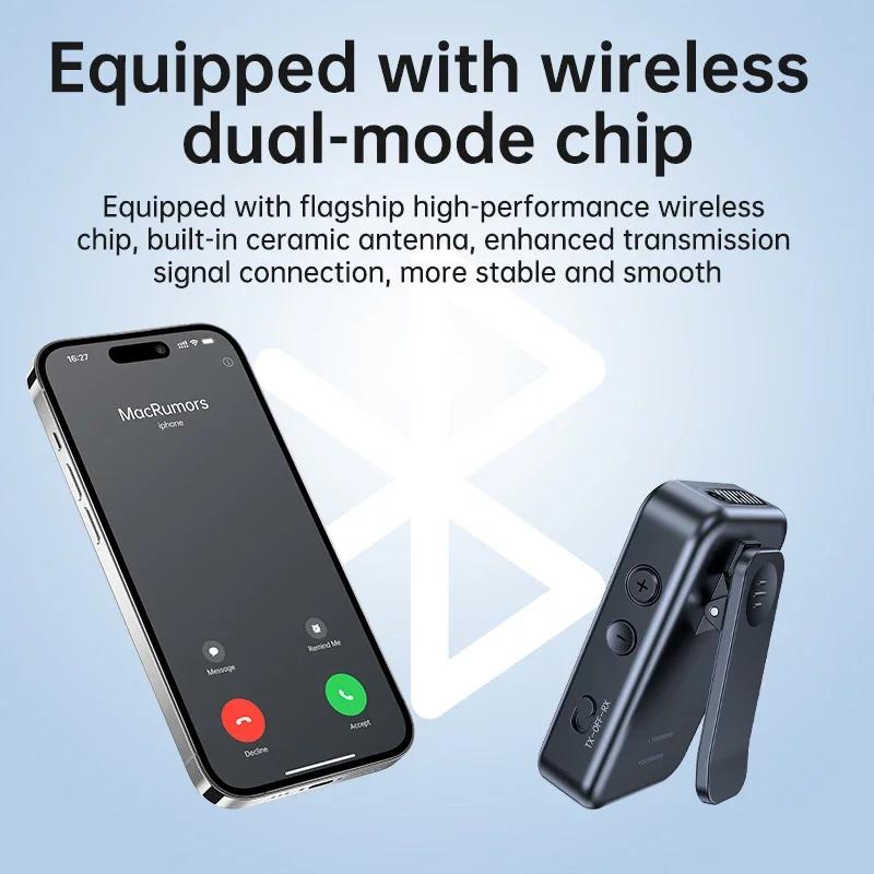 4 In 1 Bluetooth 5.4 Audio Receiver Transmitter 3.5MM AUX TF Card Stereo Music Mic Wireless Adapter With LED Display For Car TV
