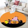 Barbapapa,Round Area Rug,Carpet Rug for Living Room Bedroom Sofa Playroom Decor,Non-slip Floor Mat