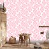 Powder Pink Flowers Wallpaper, Small Detail for Living Room and Bedroom 50x1000
