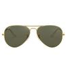 Authentic Polarized Ray-Ban Sunglasses RB3025 001/58 62mm Gold Frame