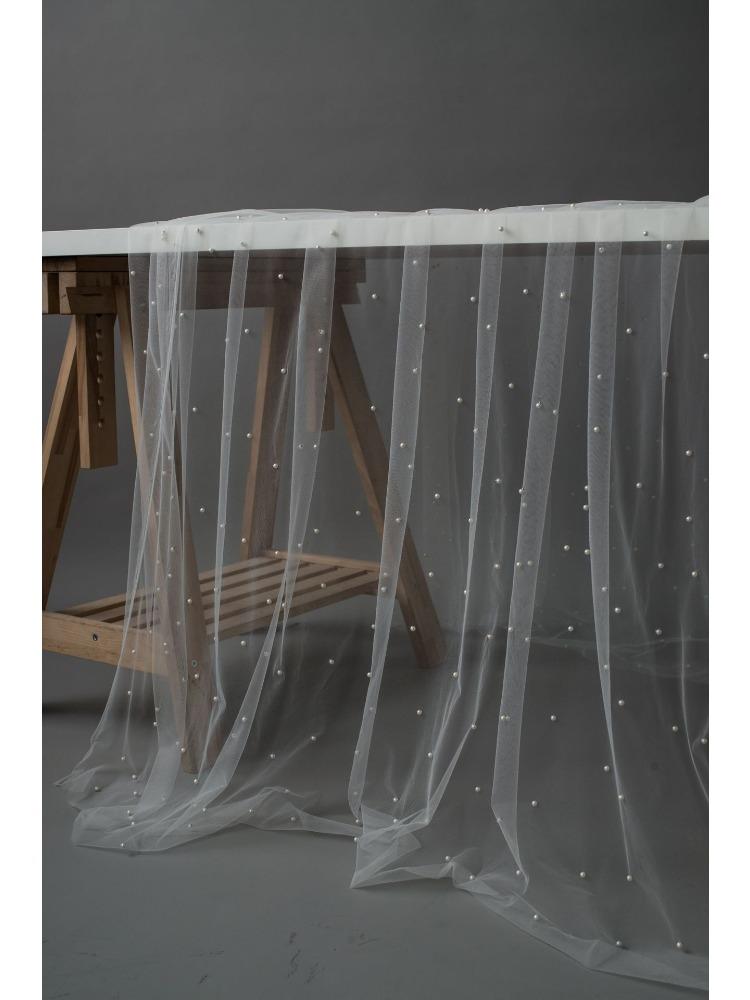 Cake Photography Background Dessert Tablecloth Pearl Yarn Prop Cloth White Tablecloth Dining Table