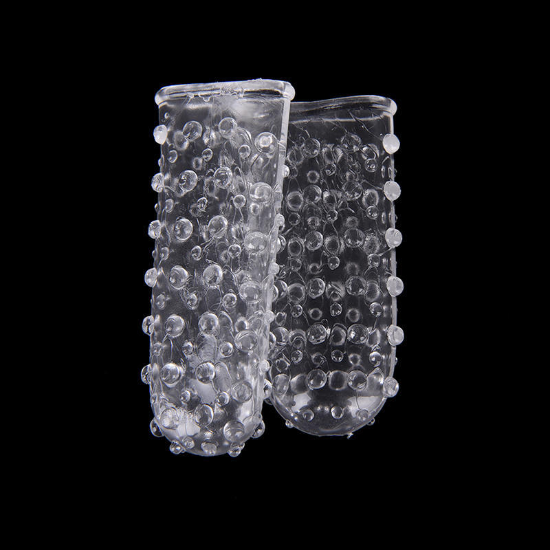 Finger Penis Sleeve Vibrator für Frau Squirt G-Punkt Penis Dildo Erwachsene Sex-Spielzeug