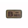 Badge Blood Type Velcro Embroidery Patch Clothing Backpack Accessory Decoration