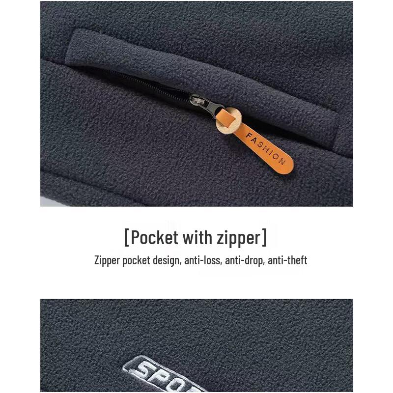 JEEP SPIRIT Men's Autumn/Winter Fleece Lined Jacket