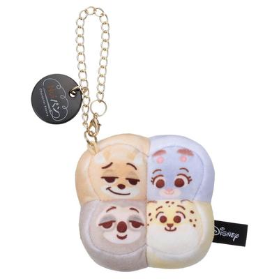 Takara Tomy Arts (TAKARATOMY A.R.T.S) Disney-Charaktere/Nui-Brot/Schlüsselanhänger-Maskottchen/Tränenbrot/Nick, Judy, Blitz, Klau-Meister