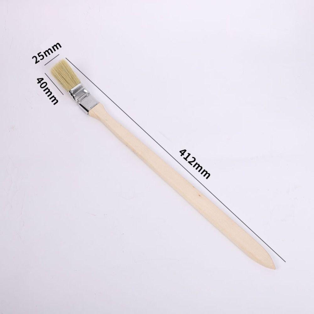 Mixed Pig Mane Hair Elbow Paint Brush Long Handle Elbow Universal Bristle Brush  Painting