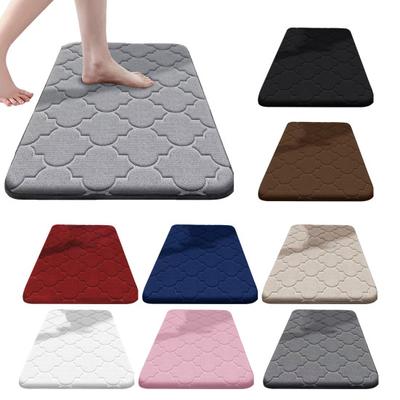 Yousheng Floor Mat Non-Slip Water Absorbent Prevent Falls Decorative Living Room Strong Water Absorption Shower Mat